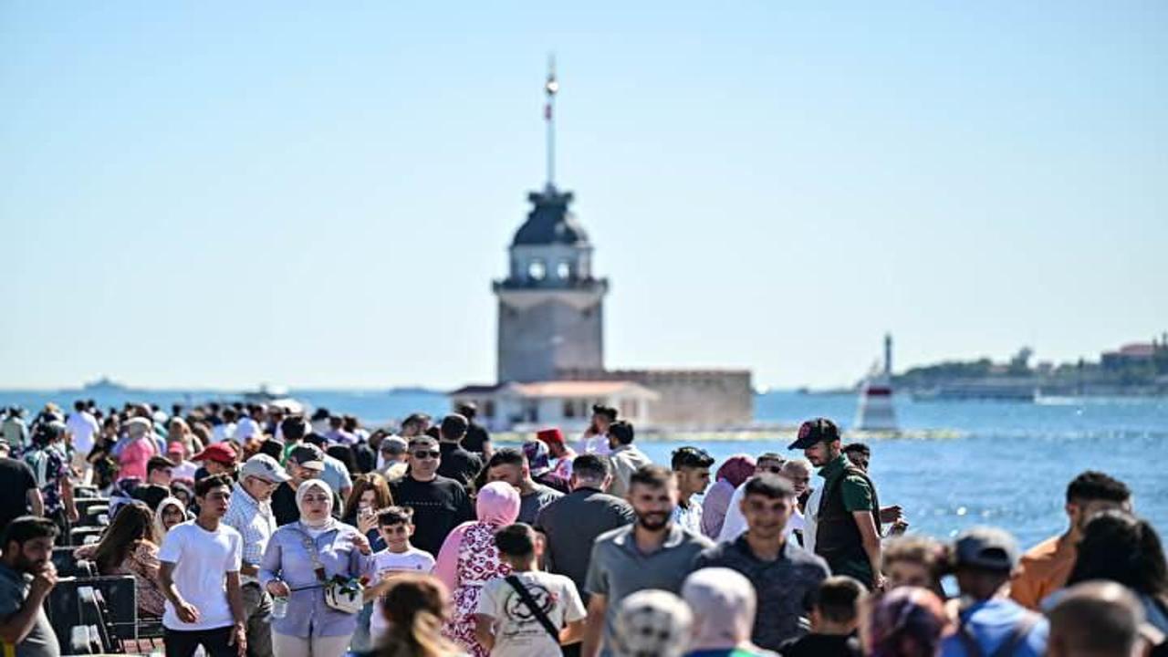 İstanbul da bayram yoğunluğu