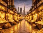 D&uuml;nyada bir ilk: Dubai'de altın sokak kuruluyor