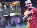 Galatasaray'ın yıldızı Lucas Torreira kuzenlerine T&uuml;rk mutfağını tanıttı!