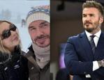 &Uuml;nl&uuml; futbolcu David Beckham ve kızından kar pozu!