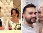 Kadir Ezildi'nin kardeşi evlendi: Eşi d&uuml;ğ&uuml;ne beyazlar i&ccedil;inde geldi!