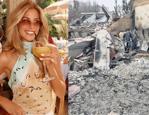Evi yangında k&uuml;le d&ouml;nm&uuml;şt&uuml;! &Uuml;nl&uuml; model Ashley Paige, kafasını toplamak i&ccedil;in T&uuml;rkiye&rsquo;yi se&ccedil;ti