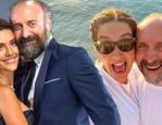 Berg&uuml;zar Korel'den Halit Ergen&ccedil;'in termos takıntısına eğlenceli g&ouml;nderme