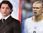 Hem g&uuml;ld&uuml; hem utandı! Tom Holland, Erling Haaland'dan yediği g&ouml;r&uuml;ld&uuml;y&uuml; anlattı