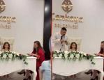 Nikah masasında beklenmedik an! Damat bir anda kendini yerde buldu
