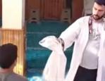 Şortla camiye gelen gence imamdan &ouml;rnek davranış! Takdir topladı