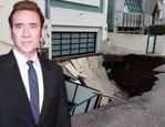 &Uuml;nl&uuml; oyuncu Nicolas Cage'in milyon dolarlık evinin &ouml;n&uuml; &ccedil;&ouml;kt&uuml;!