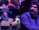 Rusya'da Burak &Ouml;z&ccedil;ivit &ccedil;ılgınlığı! Dev ekranda eşini g&ouml;r&uuml;nce &ouml;p&uuml;c&uuml;k yağdırdı