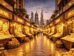 D&uuml;nyada bir ilk: Dubai'de altın sokak kuruluyor