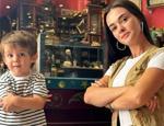 Hande Soral'ın oğlu Ali okula başladı! Soral, g&ouml;zyaşlarına hakim olamadı
