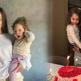 Yeğeni Mavi'ye d&uuml;şk&uuml;nl&uuml;ğ&uuml;yle bilinen Hande Er&ccedil;el'e teyzelik testi: Ş&ouml;hretimin bir &ouml;nemi yok!