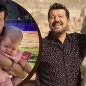 &Uuml;nl&uuml; oyuncu İlker Aksum'un kızı Lila 1 yaşına girdi!