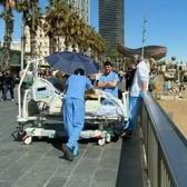 İspanya'da kalpleri ısıtan uygulama: Hastalar i&ccedil;in sahil terapisi!