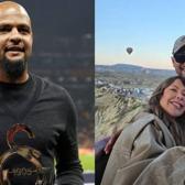 Felipe Melo ve eşi 'İkinci evim' dediği T&uuml;rkiye'de en b&uuml;y&uuml;k korkusuyla y&uuml;zleşti!