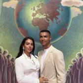 Cristiano Ronaldo ve Georgina Rodriguez&rsquo;in nikahından kareler! Sade t&ouml;ren dikkat &ccedil;ekti