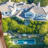 Jennifer Lopez yeni evinin kapılarını a&ccedil;tı! 18 milyon dolarlık malikanesinden ilk kareler