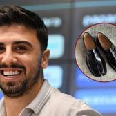 Ozan Tufan'ın sıra dışı ayakkabısı g&uuml;ndem oldu! Fiyatı dudak u&ccedil;uklattı