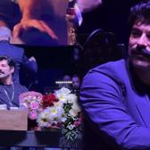 Rusya'da Burak &Ouml;z&ccedil;ivit &ccedil;ılgınlığı! Dev ekranda eşini g&ouml;r&uuml;nce &ouml;p&uuml;c&uuml;k yağdırdı