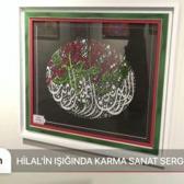 Hilal'in Işığında Karma Sanat Sergisi İstanbul'dan Gazze'ye ses oldu!