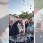 D&uuml;nya turnelerinden k&ouml;y meydanına: DJ Mahmut Orhan k&ouml;y&uuml;nde konser verdi!