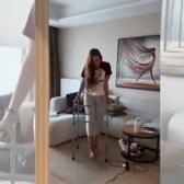 Ayağı kırılmıştı: Sevda Demirel sağlık durumunu a&ccedil;ıkladı!