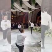 İsmail Y&uuml;ksek ve Esen Matraş evlendi! &Uuml;nl&uuml; isimler ve futbolcular d&uuml;ğ&uuml;ne akın etti