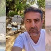 Tuncel Kurtiz'in mezarını ziyaret eden Nail Kırmızıg&uuml;l isyan etti!"B&ouml;yle olacağını bilseydi..."
