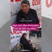 Boyu uzun diye eğitim hakkı elinden alındı! 75 yaşında ge&ccedil;imini el işiyle sağlıyor