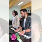 Hocası paylaştı sosyal medya yıkıldı! K&uuml;&ccedil;&uuml;k vokalin videosu 35 milyon izlendi!
