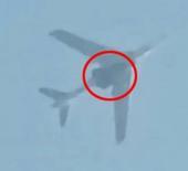 Çin'in gizemli uçağı ilk kez havada görüntülendi