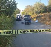 Yol ortasında duran 3 tekerlekli motosikletinde ölü bulundu