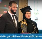 Diplomasını eşi Şara'nın elinden aldı: Latife ed-Durubi'den duygulandıran konuşma