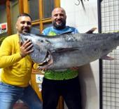 Oltayla yakaladı: Tam 1 metre 74 santim