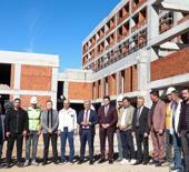 Milletvekili Canbey'den Edremit Devlet Hastanesi şantiyesine ziyaret