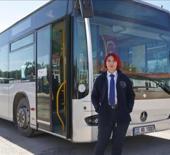 Otobüs şoförü olan kadın çocukluk hayalini gerçekleştirdi