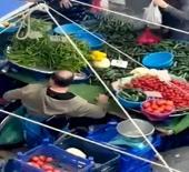 Pazarda salatalıkları değiştirmişti: Başsavcılık olaya dahil oldu!