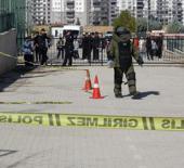 Okul yerleşkesindeki havai fişek rampası paniğe neden oldu