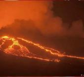 Hawaii'deki yanardağ patladı: Bölgeden korkunç görüntüler kameralara yansıdı!