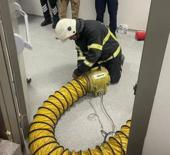 Hastanede yangın: Hastalar tahliye edildi, yangın söndürüldü