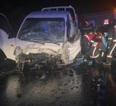 Sakarya'da feci kaza: 1 ölü 3 yaralı
