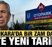 Ankara'da toplu taşımadan sonra bir zam daha: İşte yeni tarife!