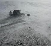 Aniden bastırdı! Trabzon'da kar fırtınası! 