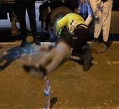 Yakıtı biten aracını beklerken can veren iş insanı toprağa verildi