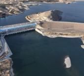 Fırat'ın kilidi Tişrin Barajı g&ouml;r&uuml;nt&uuml;lendi