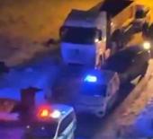 Diyarbakır'da lojmana d&uuml;zenlenen EYP'li saldırı kamerada