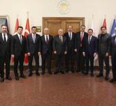 Konya Heyetinden Milli Savunma Bakanı Yaşar G&uuml;ler'e ziyaret