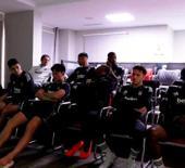 Beşiktaş'ın yeni transferleri, BJK Nevzat Demir Tesisleri'ne giriş yaptı