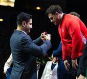 'Doping' iftirası atılan Rıza Kayaalp cevabı minderde verdi: Altın madalya kazandı