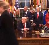 Oval Ofis'te gerginlik! Gelen soru Trump'ı &ccedil;ıldırttı: Gazetecileri dışarı &ccedil;ıkarttı