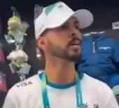 Olimpiyatlarda skandal! Provokat&ouml;r İsrailli grubu '&Ouml;zg&uuml;r Filistin' diyen adam işinden oldu